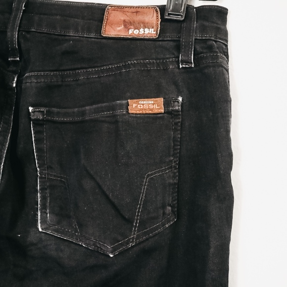 Fossil Super Skinny Black Jeans - Picture 5 of 7